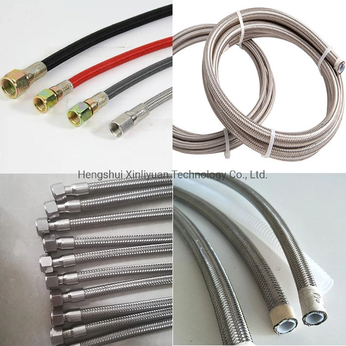 Stainless Steel Braided Cover PTFE Hose/Smooth Bore Braided PTFE Hose