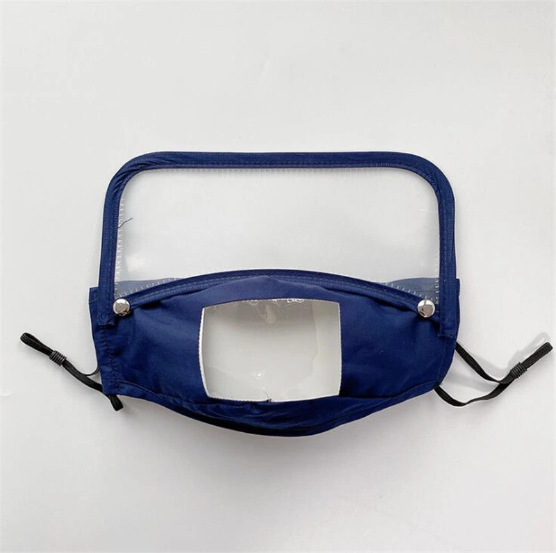 See-Through Detachable Transparent Lip Language Mask One-Piece Cotton Mask Protection One-Piece Mask