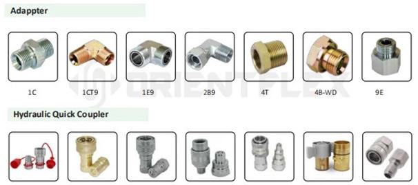 Bsp Jic Male and Female Thread Quick Swivel Hose Fitting Connector Adapter
