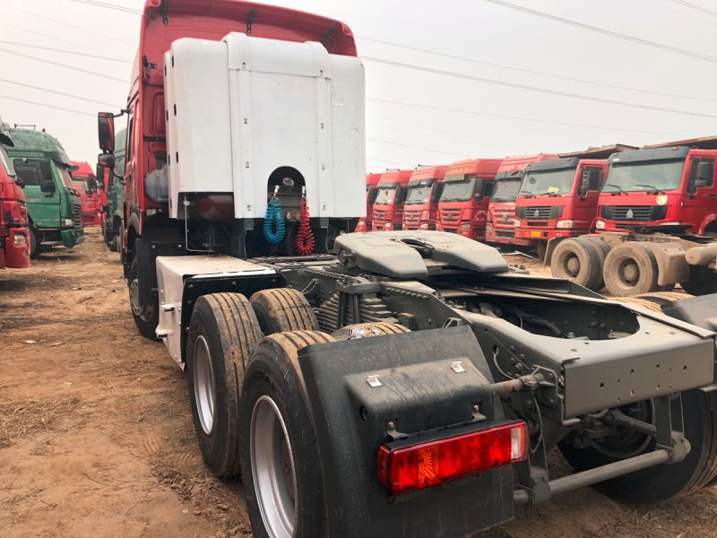 Excellent Condition 2016 Model 380HP/420HP 10 Tyres 6X4 Used Sinotruck HOWO CNG Truck/ CNG Tractor/ CNG Trailer Head/ CNG Tractor Truck for Sale