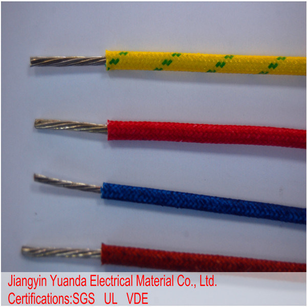 245 IEC 03 (yg) Fiberglass Braided Silicone Rubber Wire