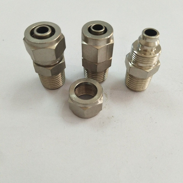 Brass Hydraulic Hose Quick Couplings with Nut