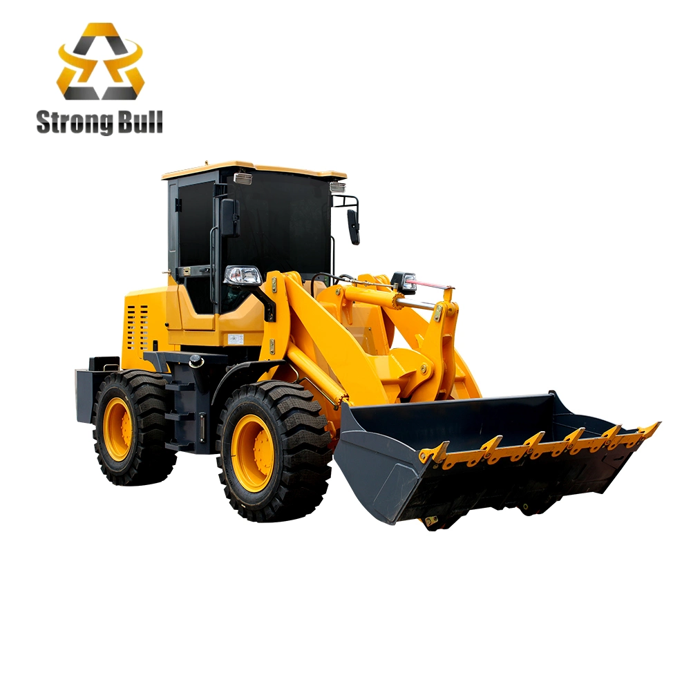 Hot Sale 1.4ton Quick Coupler Quick Hitch Wheel Loader with Log Grabber