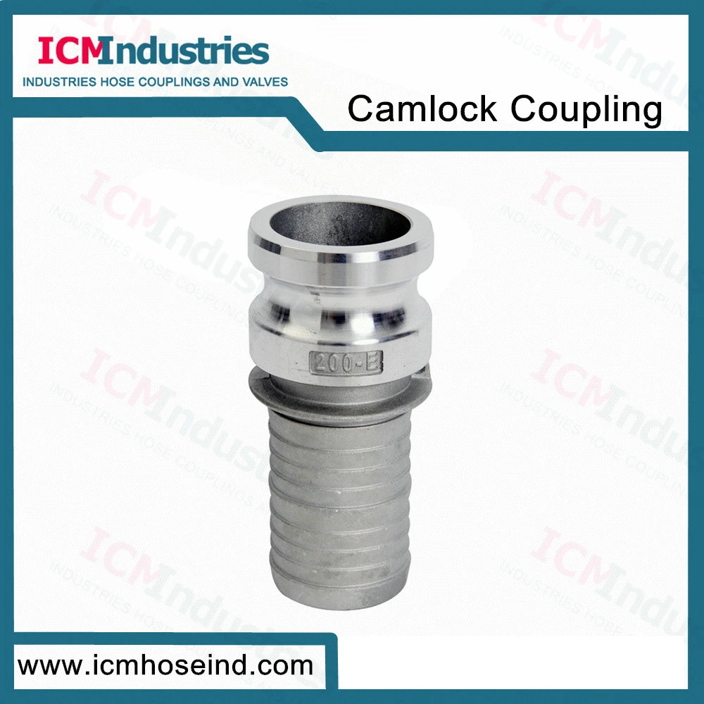 Aluminum Camlock Hose Fitting Connector with PVC Hose
