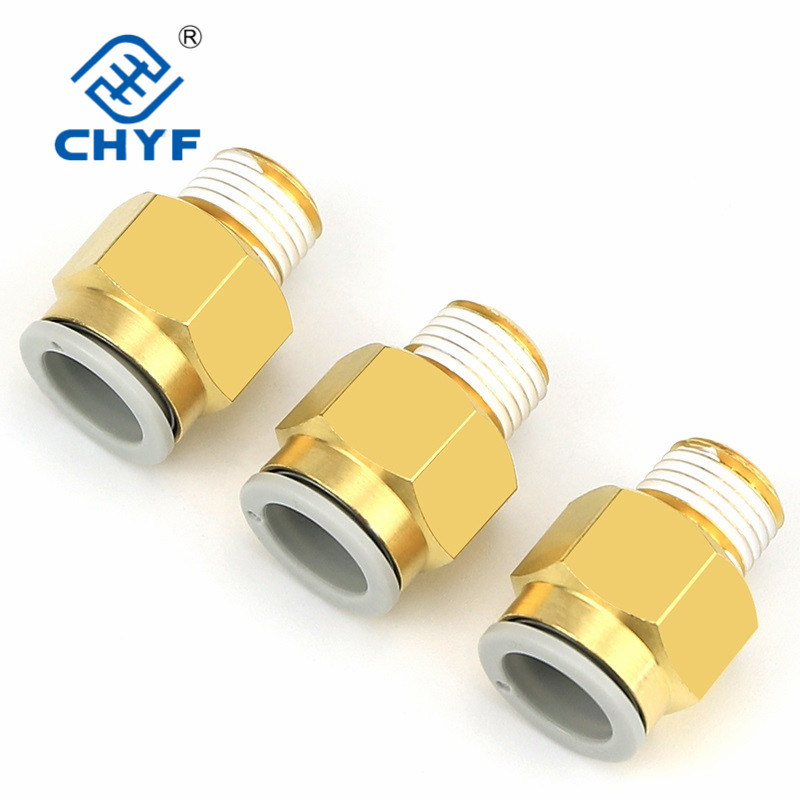 Hot Sale Brass Air Fittings, Male Connector Fittings Kq2h