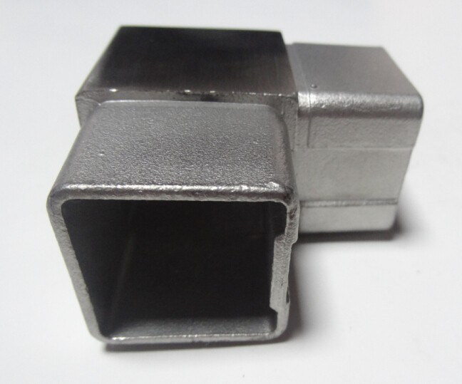 Wholesale Handrail Fittings Square Elbow Connector Stainless Steel Elbow Joiner