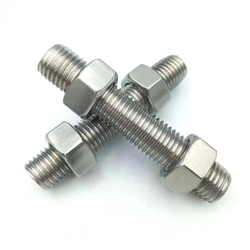 Stainless Steel Studs Bolt Threaded Rods Metric Threaded Rods Yellow Znic Plated