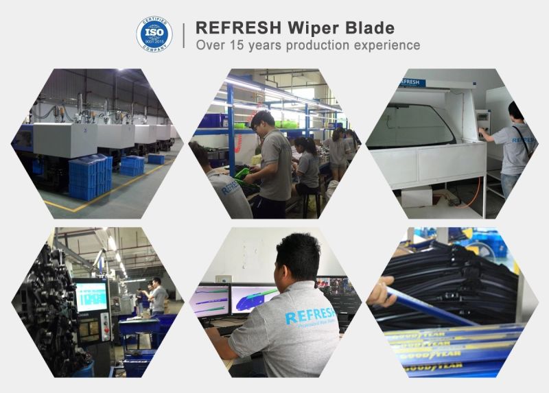 Multi Clips Windscreen Wipers Exporter with 15 Adaptors