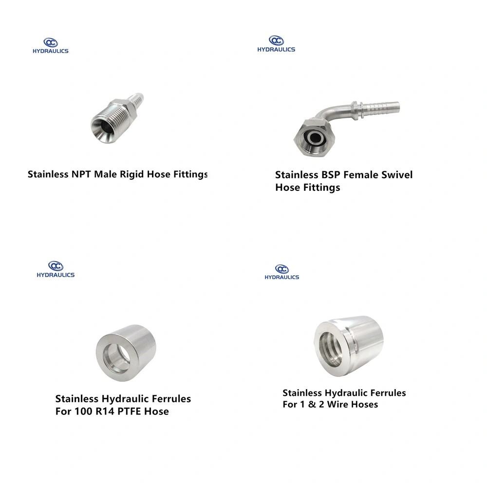 Stainless Steel Female Hose Fitting/Metric Hydraulic Fitting/Swivel Coupling