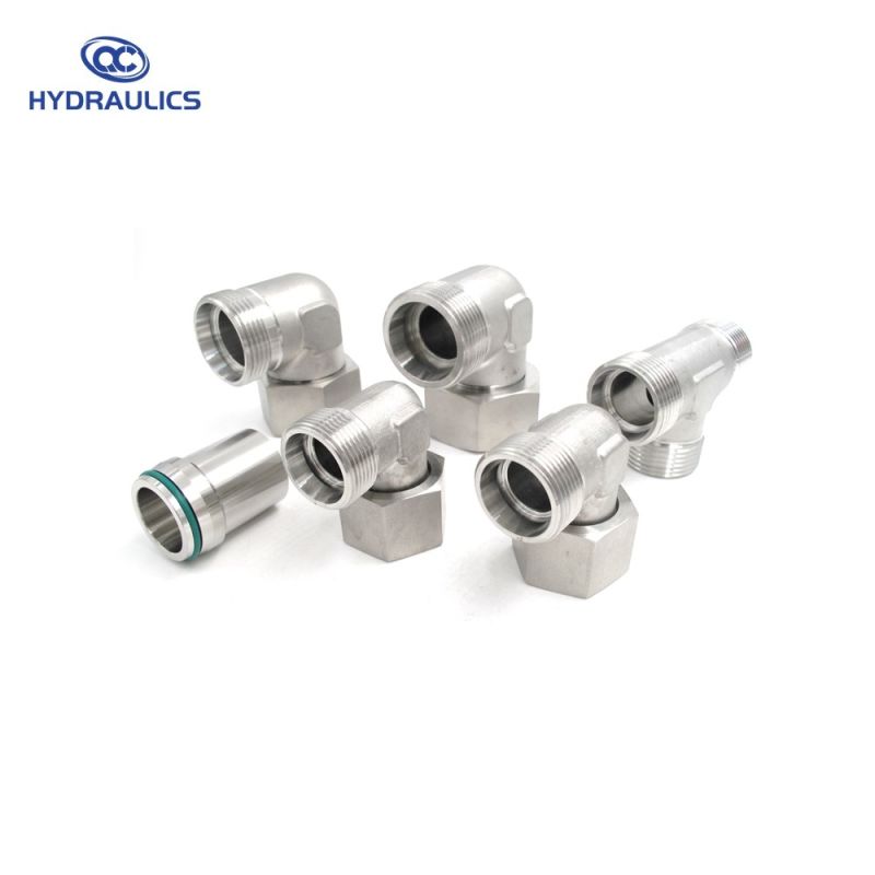 Hydraulic Tube Fittings Stainless Steel Metric DIN Fittings Hydraulic Adapters