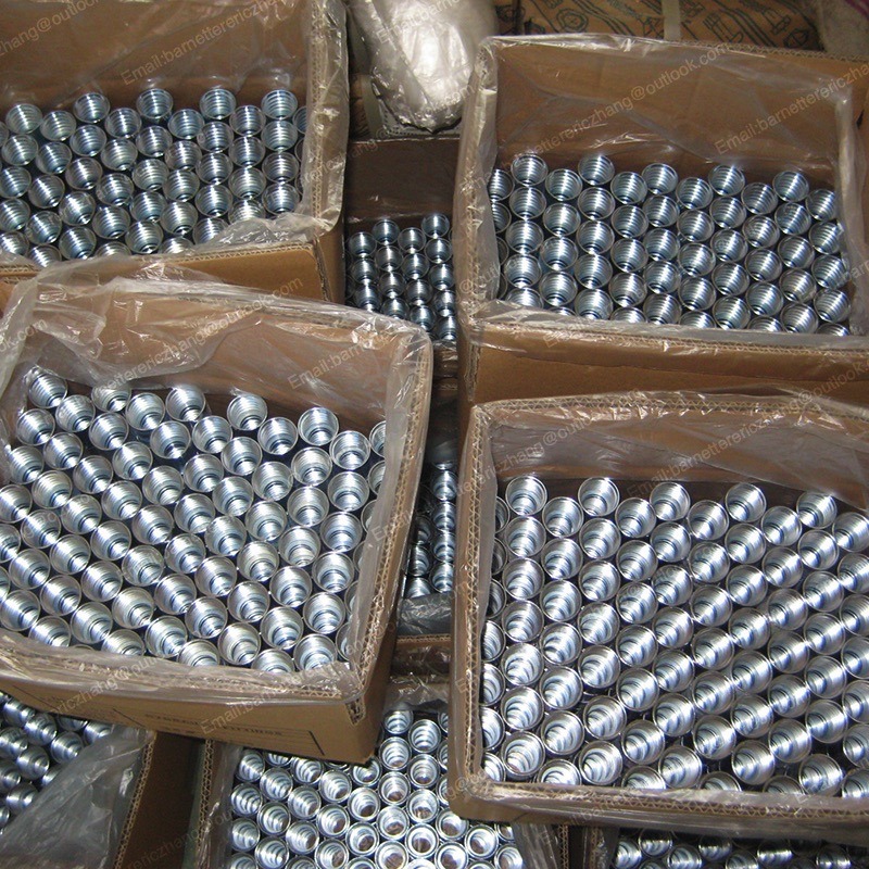 Stainless Steel Hydraulic Hose Fitting Crimped Ferrule