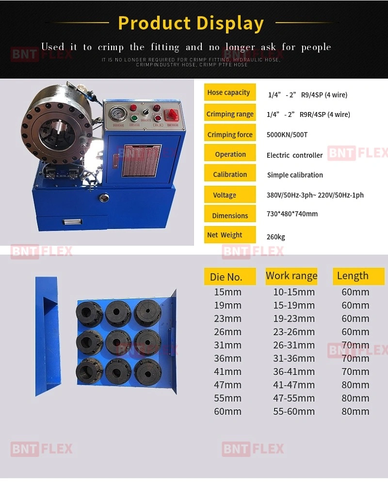 Air Condition Hose Crimper/Brake Pipe Crimping Machine/Techmaflex Hose Crimping Machine Price