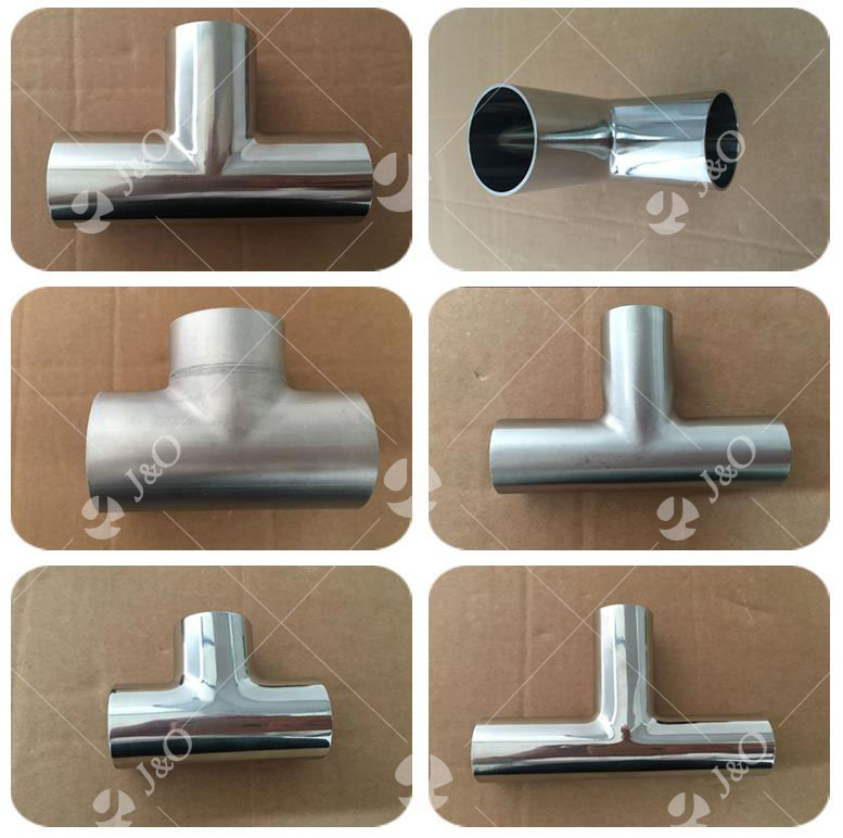 Sanitary SS304 SS316L 90 Degree Forged Clamp Pipe Fitting Double Elbow