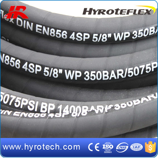 Hydraulic Hose SAE 100 R12 Hydraulic Hose Assembly Steel Braid Rubber Hose