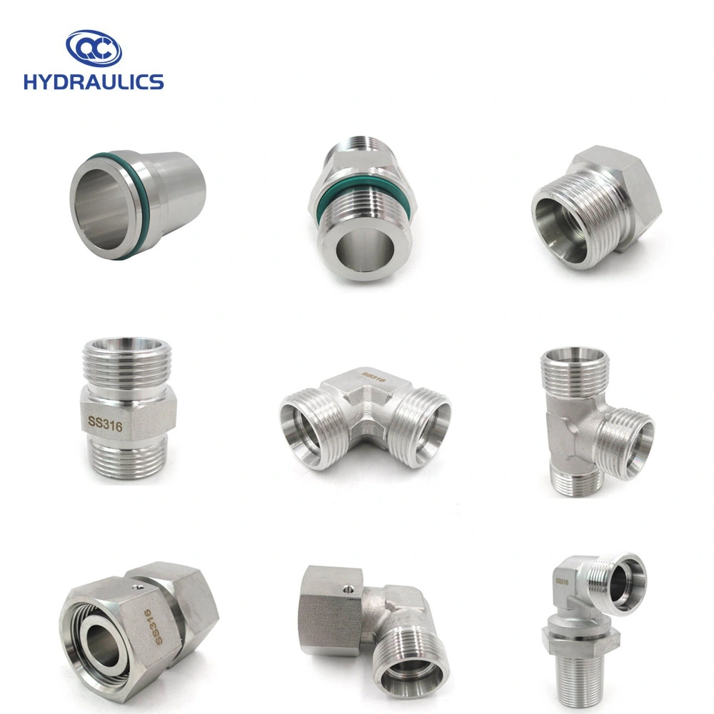 Stainless Steel Metric Single Ferrule Compression DIN 2353 Tube Fittings