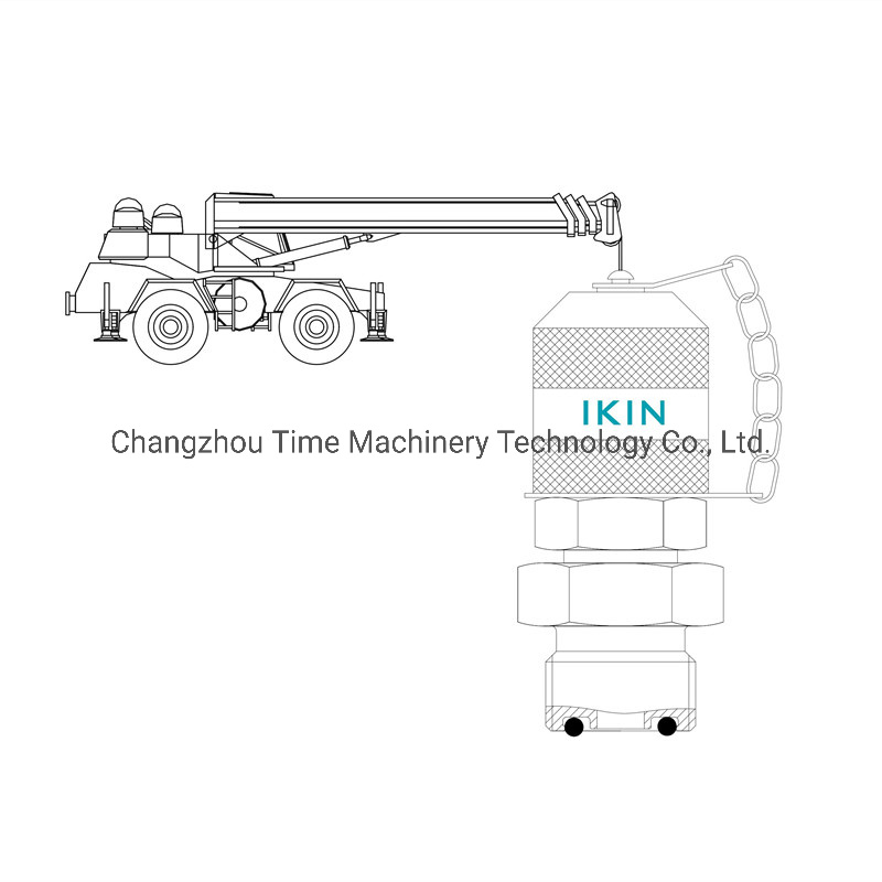 China Manufacturer Ikin Hydraulic Test Adaptor Couplings Hydraulic Fittings