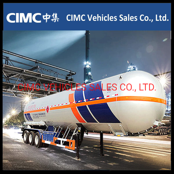 Cimc Oxygen Carbon Dioxide Propane Acetylene Methane LPG LNG CNG Tanker