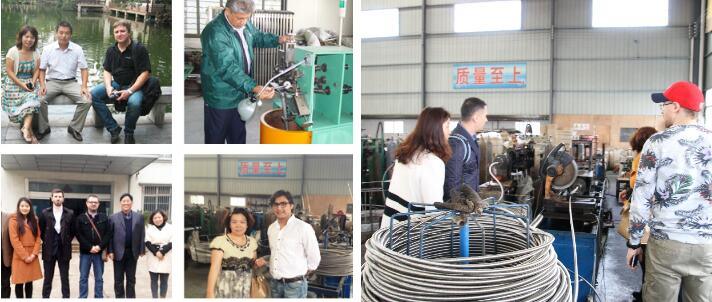 Stainless Steel Flexible Metal Hose with Stainless Steel Hose Nipple
