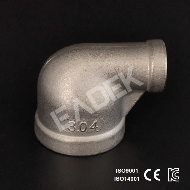Ss Stainless Steel 90 Degree Reducing Elbow Pipe Fitting