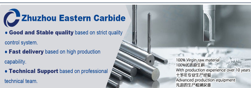 H6 Ground Tungsten Carbide Rod for End Mills