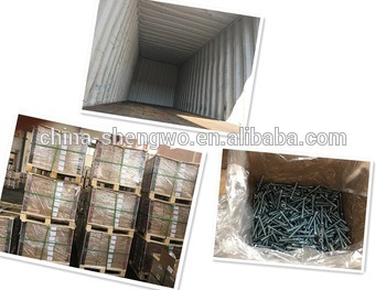 Carbon Steel Wood Screw with Plastic Fittings