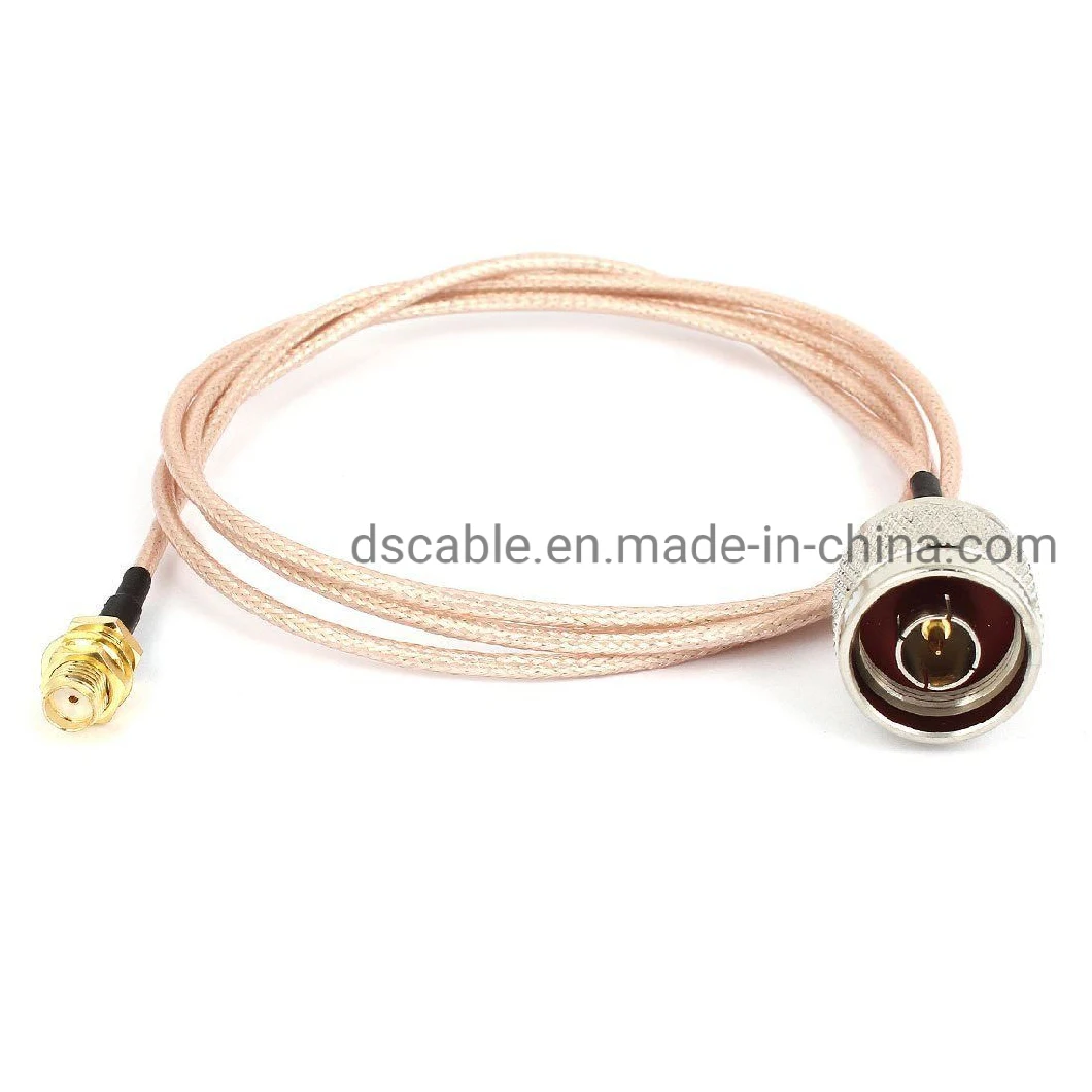 Type N Male to RP-SMA Male M/M Adapter Connector Rg316 Coax Cable
