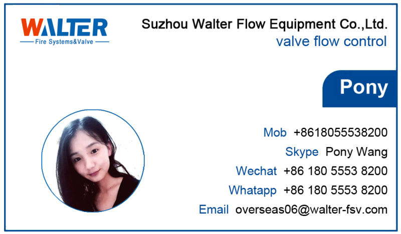 FM Approved Cast Iron Worm Gear Wafer Butterfly Valve