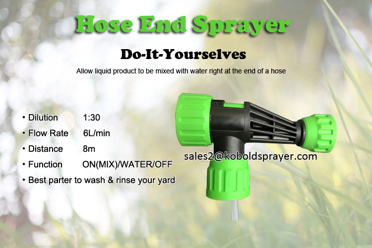 Car Cleaning Water Stream Hose End Water Nozzle