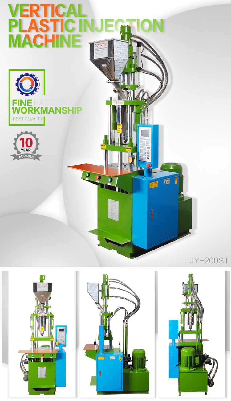 Warehouse European Plug Vertical Injection Molding Machine with Low Price