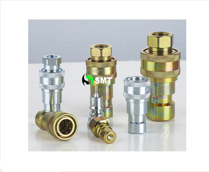 ISO Quick Disconnect Coupling (Steel) and Stainless Hydraulic Quick Coupler
