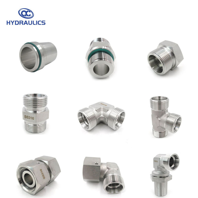 Forged 90 Degree Elbow Hydraulic Fittings/DIN Metric Tube Fittings
