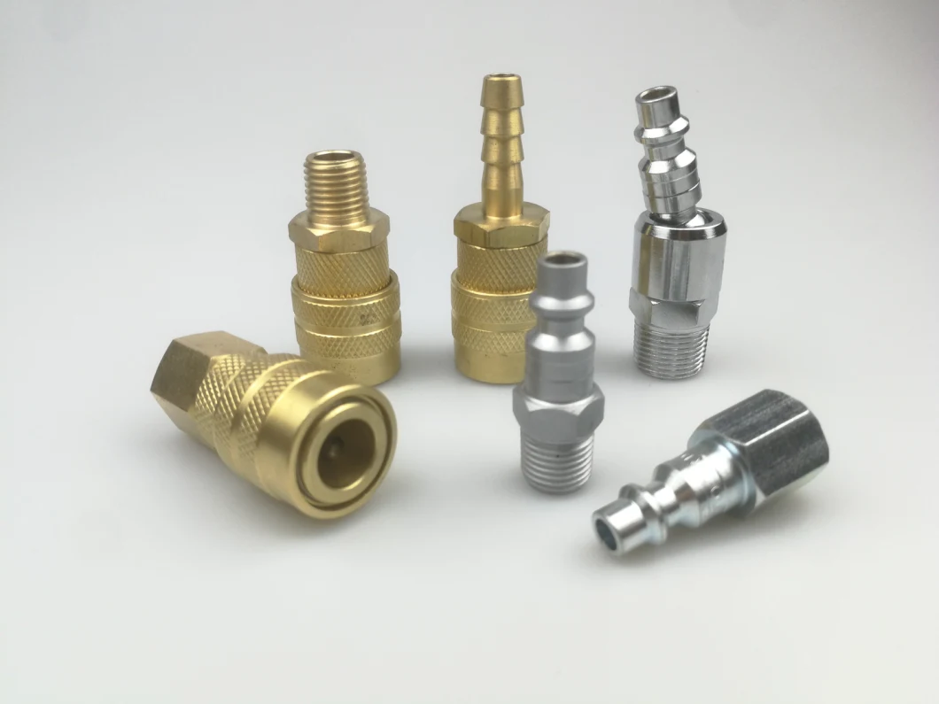 Air Compressor Pipe Fittings Pneumatic Quick Connectors Coupler Coupling