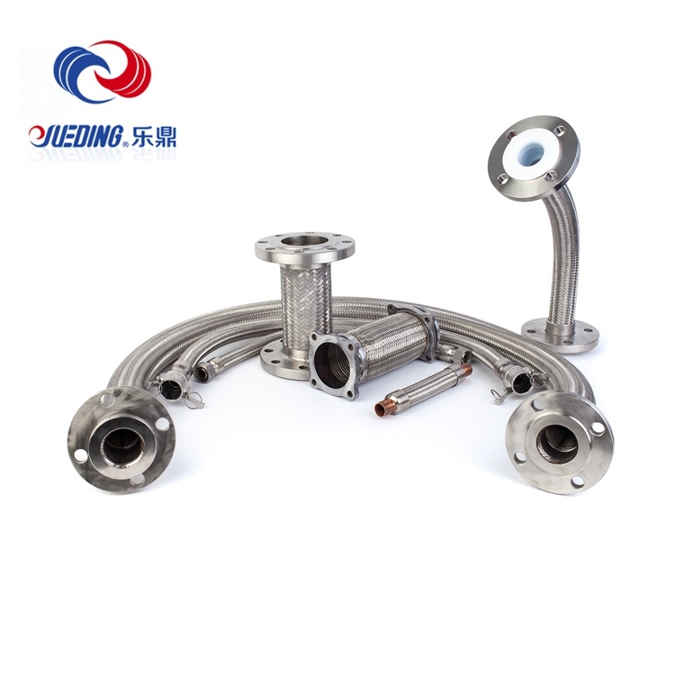 Stainless Steel Joint Flange Connection Flexible Braided Metal Hose