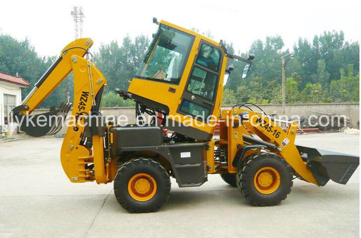 Construction Machinery Backhoe Loader in Bulldozer with Quick Hitch for Sale