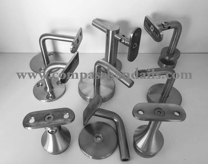 Satainless Steel Adjustable Bar Holder for Handrail Fittings