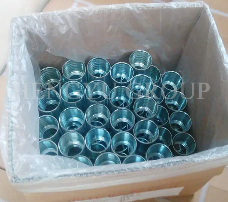 Hot Sale Connection Hose Hydraulic Fittings Carbon Steel Hose Ferrule Fittings
