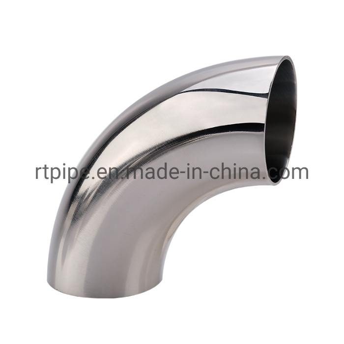 Sanitary Stainless Steel 90 Degree Weld Elbow