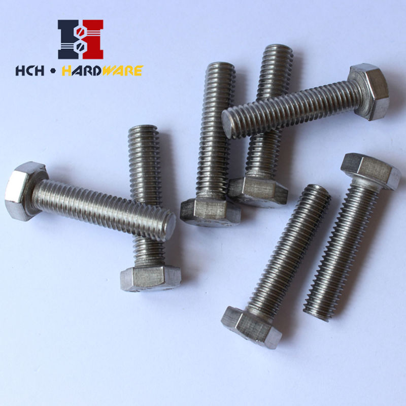 Stainless Steel Bolt/DIN933/DIN931/ Hex Head Bolt with Nut and Washer/Flange Bolt/Hex Head Bolt/Anchor Bolt/U-Bolt/Hex Bolt/Carriage Bolt/Lag Bolt
