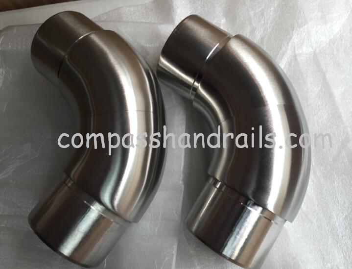 AISI304/316 Mirror/Satin Finish Stainless Steel 3 Way Elbow Pipe Fittings for Pipe/Tube Fitting
