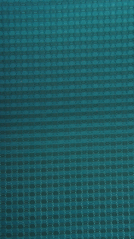 Cationic Double Hexagon Polyester Fabric with PU/PVC Coaitng