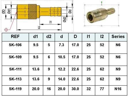 Dme Mold Female Camlock Quick Coupling