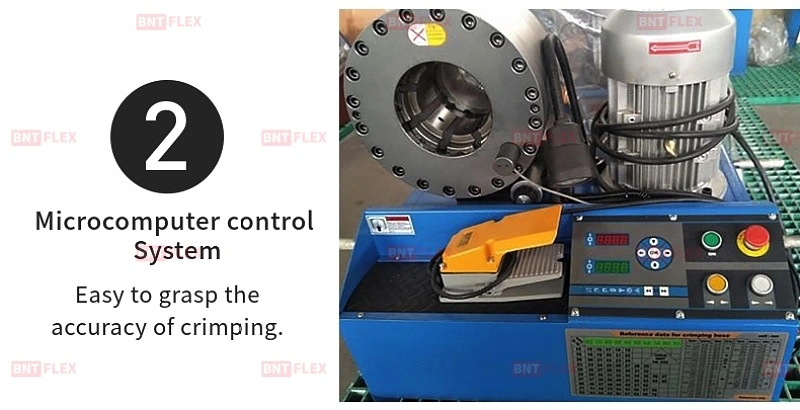 Good Quality Used Hydraulic Hose Crimper Automatic Crimping Machine for Sale