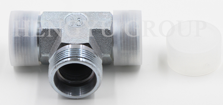 China Hydraulic Adapters Suppliers Produce Fittings Customized Dimensions Hose Tee Fittings
