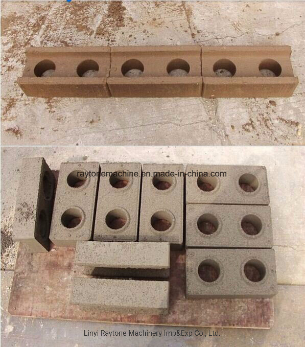 Qts2-20 Hydraulic Twin Mould Clay Solid Interlocking Block Machine