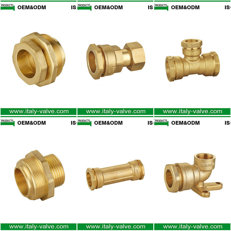 Good Quality Straight Tap Connector Brass Compression Fitting for PE Pipe