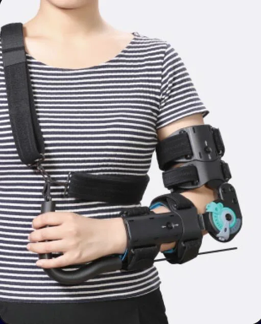 New Product Adjustable Elbow Brace III Medical Arthritis Orthopedic Hinge Elbow Arm Support Brace