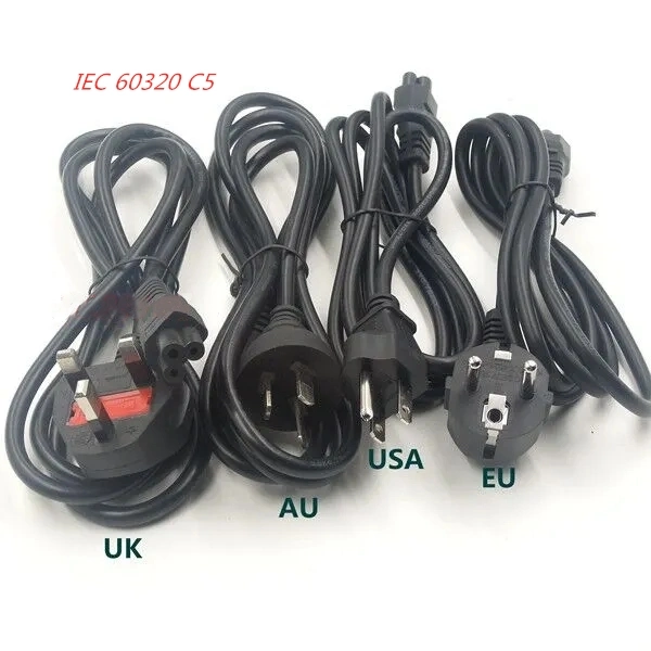 18AWG 0.75 Square Power Cord IEC 60320 C7 American Power Cable for Power Adapter