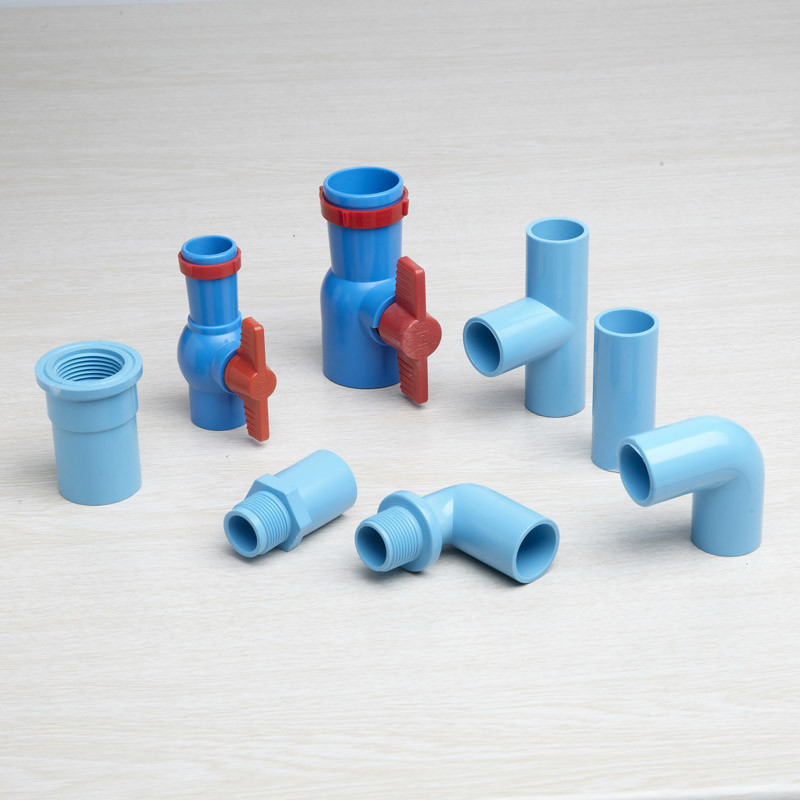 Plastic UPVC Union in Blue / Grey /White Colour with ASTM / DIN / JIS Standard
