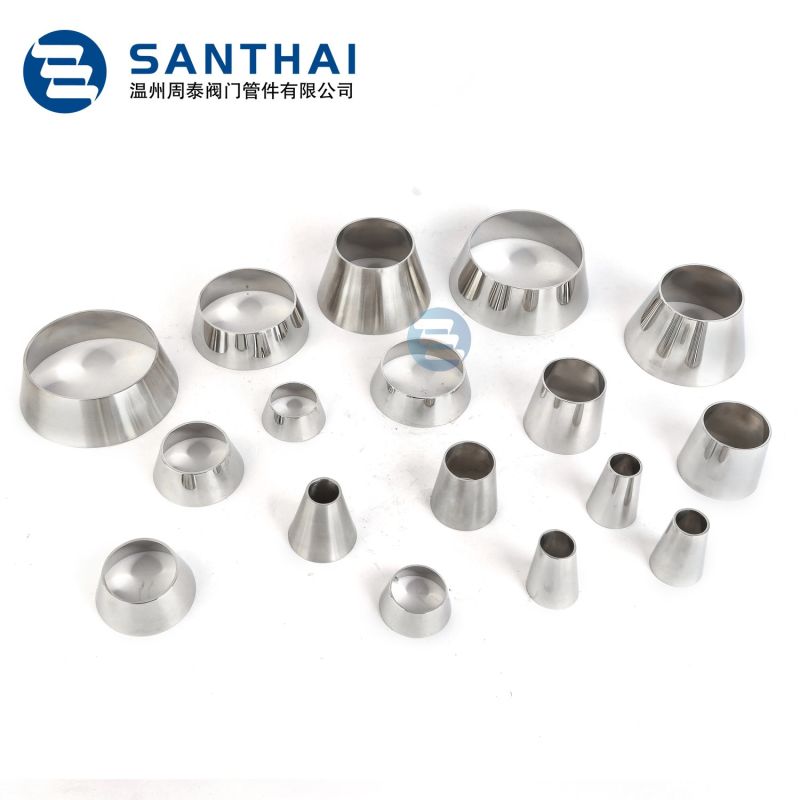 Hygienic Stainless Steel 304 316 Fittings Conical Reducers