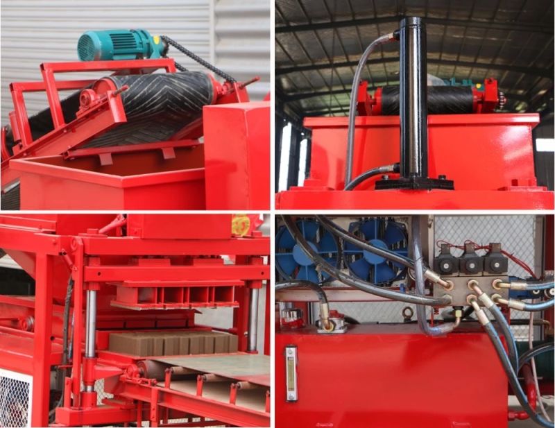 Sy4-10 Automatic Hydraulic Interlocking Soil Brick Press Machine for Africa